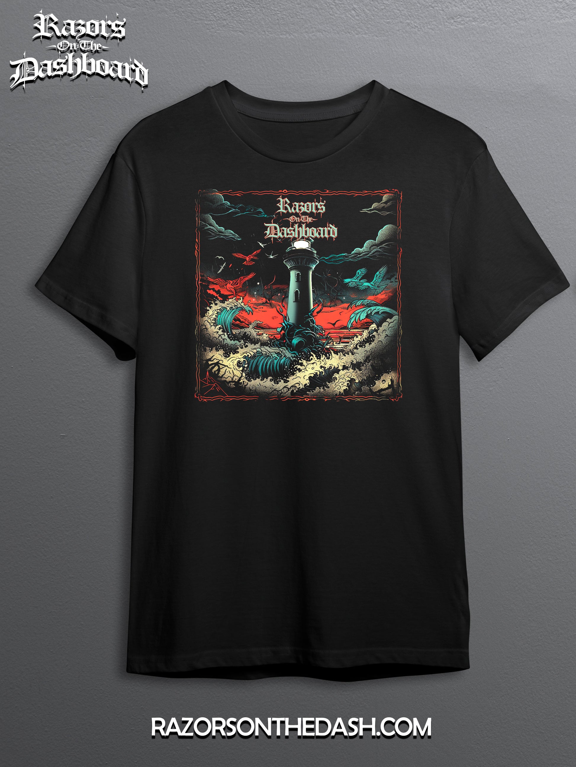 Razors Graphic Tee – "High Seas" | Tattoo-Inspired Maritime Streetwear