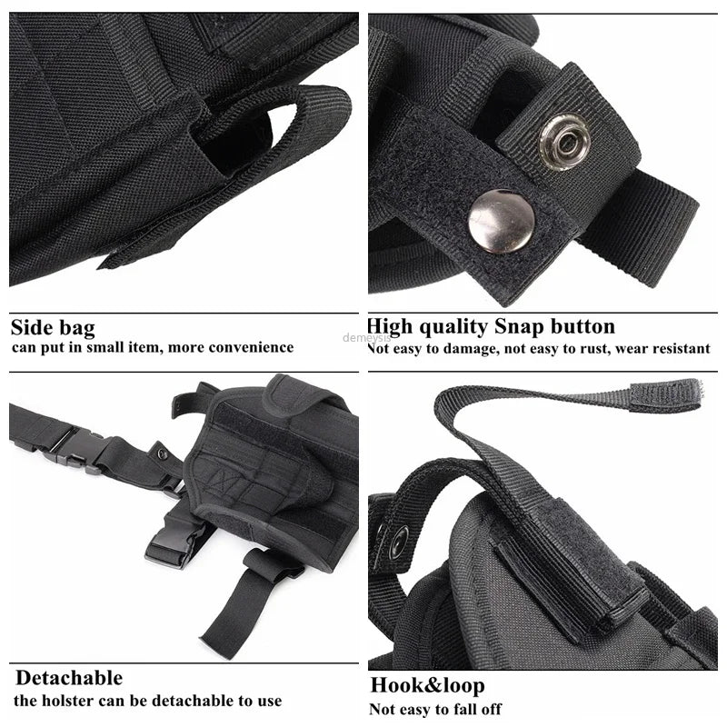 Shadow Ops: Tactical Drop Leg Holster for Glock & Compact Pistols instructions