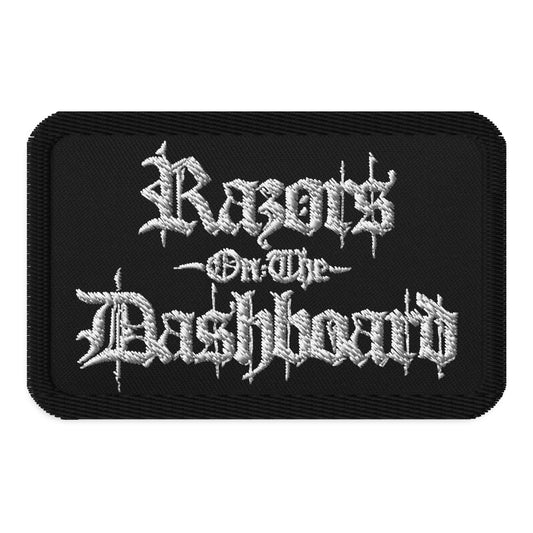 Razors Embroidered Patch | Tactical Iron-On & Sew-On Badge