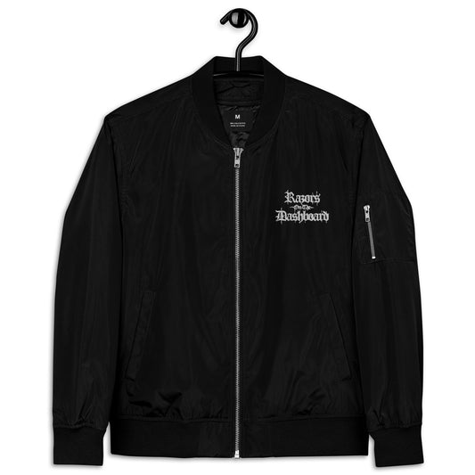 GuerrillaTech Utility Bomber Jacket | Tactical Streetwear - Black