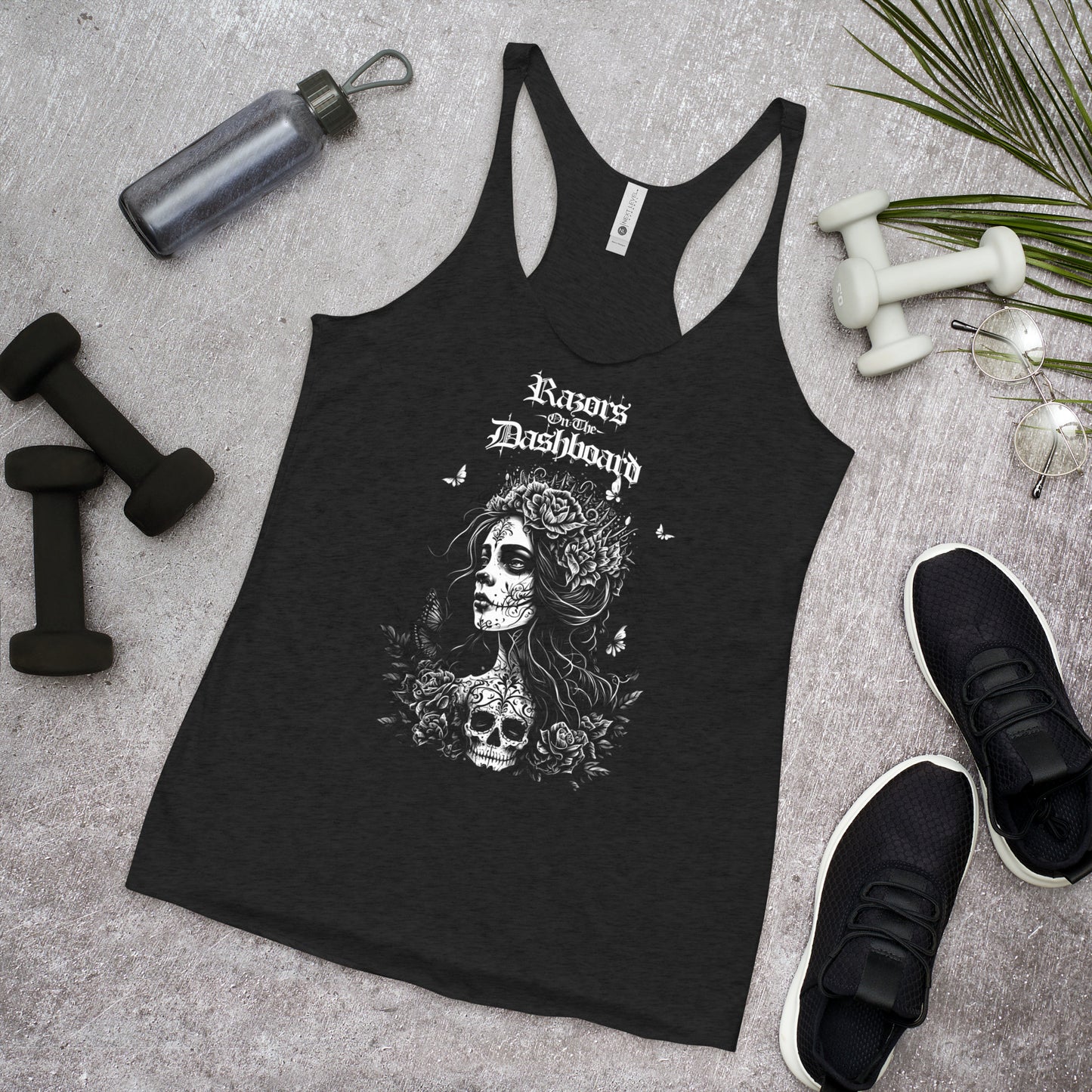 RebelFit Racerback Tank - "Death - I"
