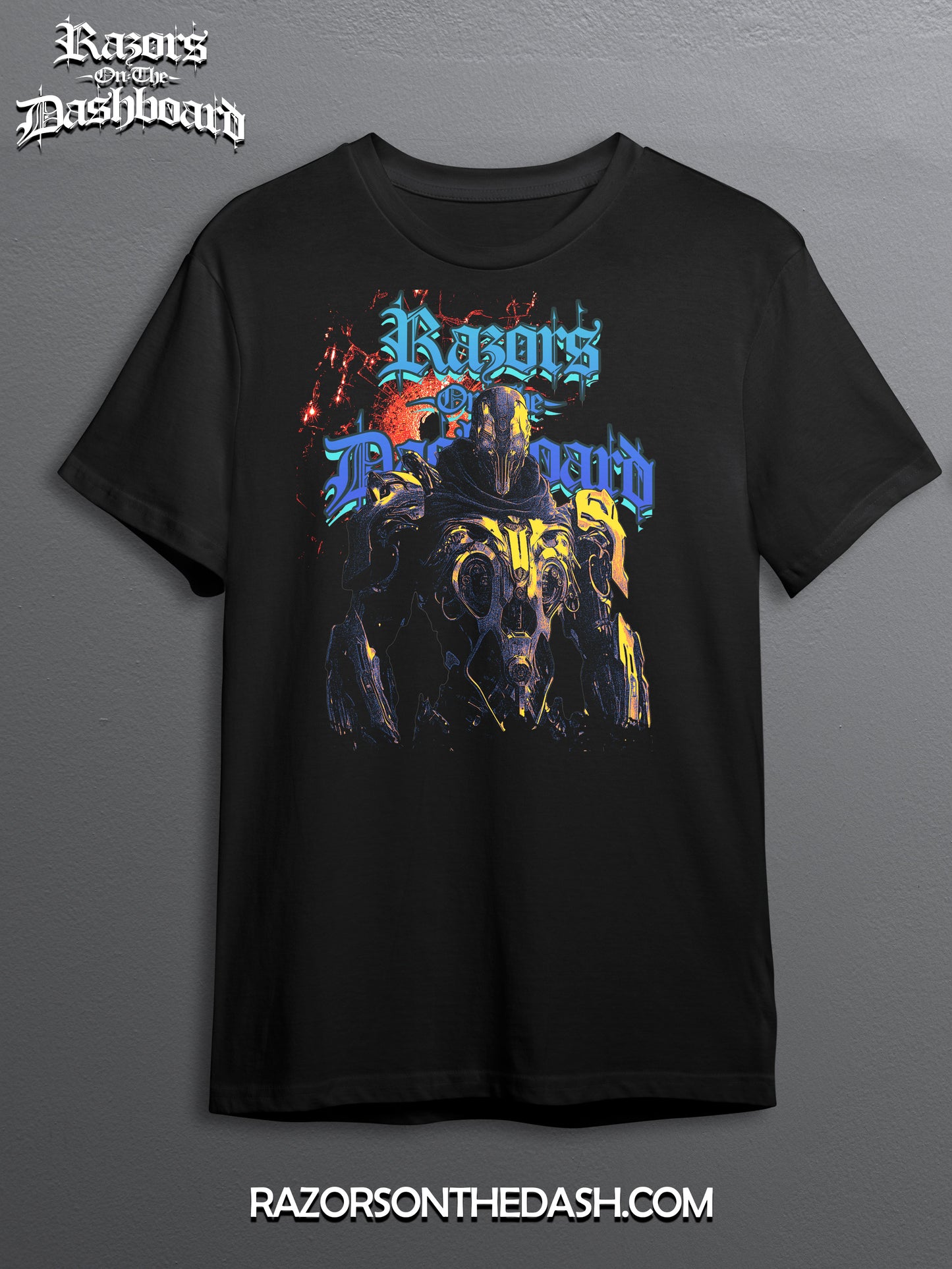 Razors Graphic Tee – "Cyborg" | Cyberpunk Streetwear