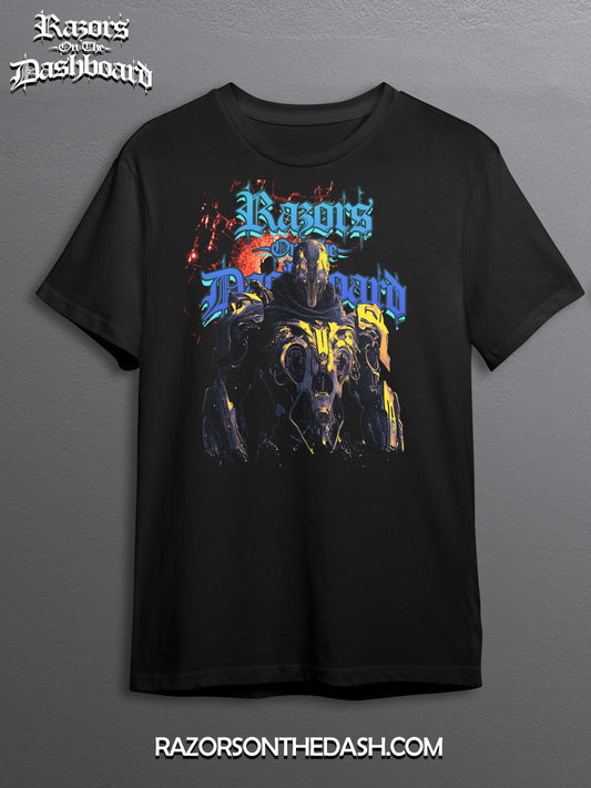 Razors Graphic Tee – "Cyborg" | Cyberpunk Streetwear