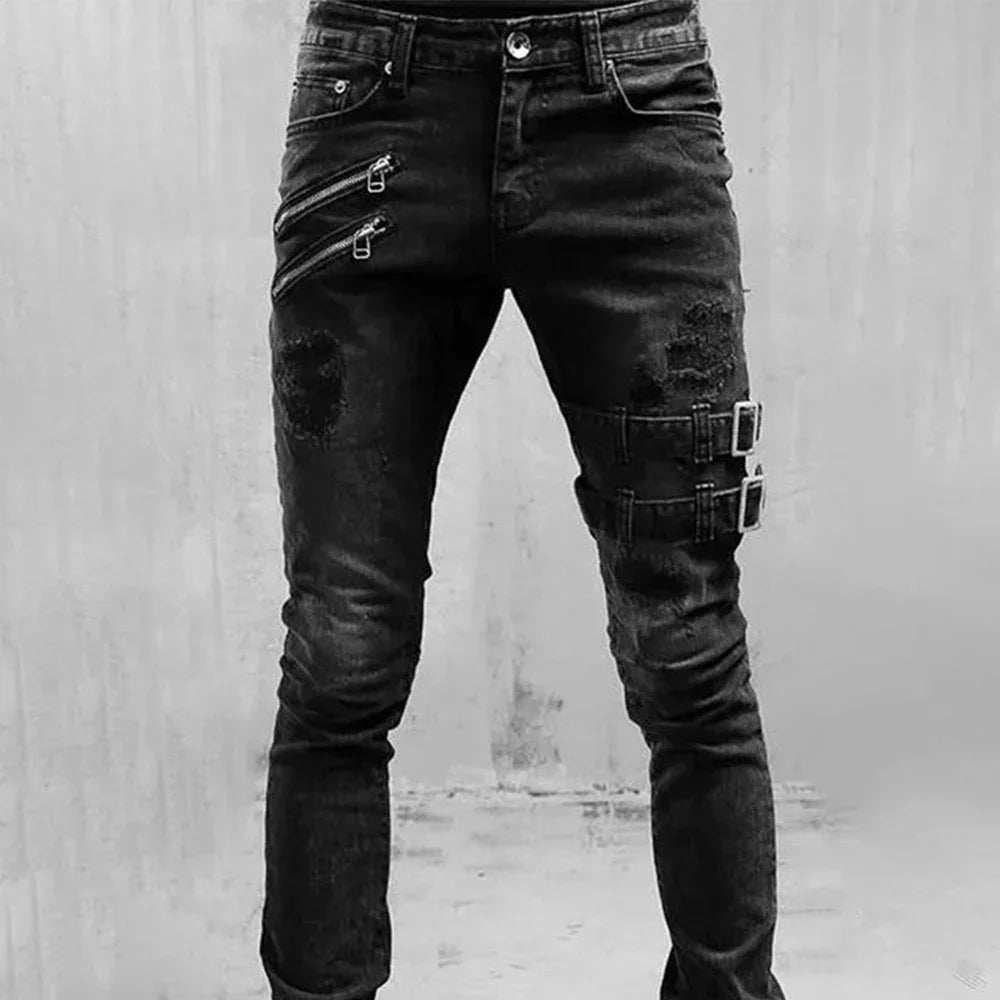 Basic Rockerboi Jeans - Black